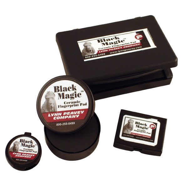 BlackMagic Ceramic Fingerprint Ink Pads - Lynn Peavey Company